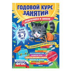 Годовой курс занятий. Для детей 6-7 лет