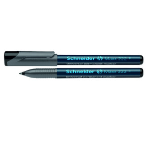 Маркер SCHNEIDER 222, чёрный, (по штучно)