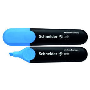 Текстмаркер SCHNEIDER JOB, синий, (по штучно)
