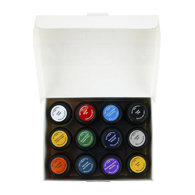 Set acril Decola pentru pânză 12 x 20 ml
