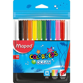 Набор фломастеров MAPED Ocean/10 цветов