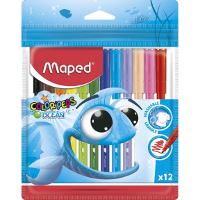 Набор фломастеров MAPED Ocean/12 цветов