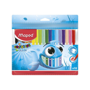 Набор фломастеров MAPED Ocean/18 цветов