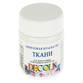 Акрил для текстиля Decola, белый