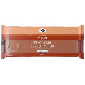 Пластилин скульптурный ТЕРРАКОТОВЫЙ М
