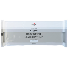 Пластилин скульптурный БЕЛЫЙ Т