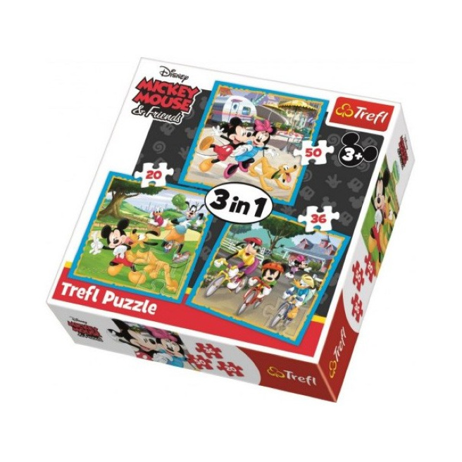Mickey Mouse si Prietenii, 3 în 1