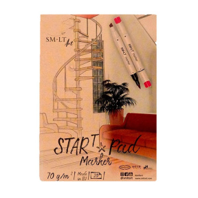 Start&Pad Marker Pad А5 20л