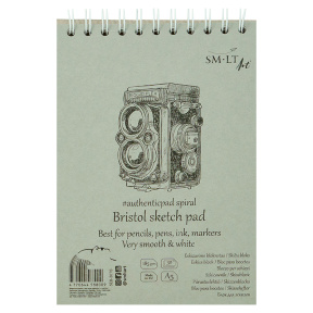SMLT Скетчбук Sketch Pad Bristol на спирали А5
