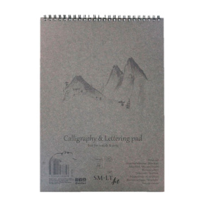 Блокнот для живописи Calligraphy & Lettering на спирали А5