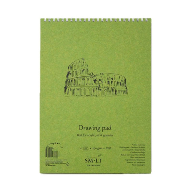 Notebook pentru pictură Authentic pe o spirală А5