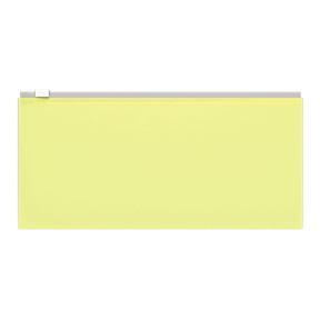 Zip-пакет Travel Erich Krause Fizzy Neon, желтый