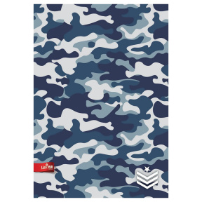 Тетрадь A4 40 л. клетка Mar Mar Military  ассорти