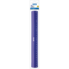 Линейка MILAN 30см "Flex & resistant", гибкая