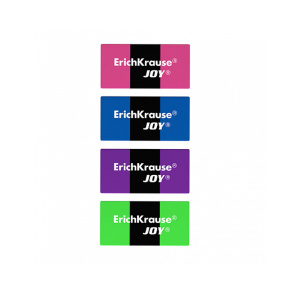 Ластик ErichKrause, "JOY Rainbow", (поштучно)