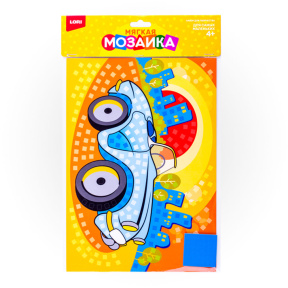 Мягкая мозаика Lori. Большой набор "Машинка"