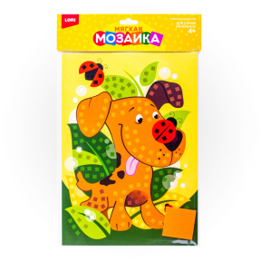Мягкая мозаика Lori. Большой набор "Собачка"