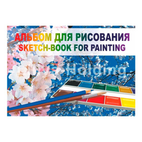 Album sketchbook cu legaturi 40 foi 210х297 "Primavara"