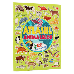 Atlasul animalelor cu autocolante.