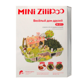 Веселый дом друзей, 3D пазл