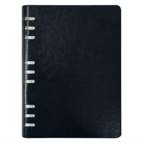 Agendă organizator cu bloc detasabil B5 negru