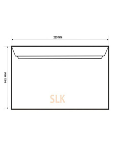 Конверт C5 SLK (162*229) с окном с права CH