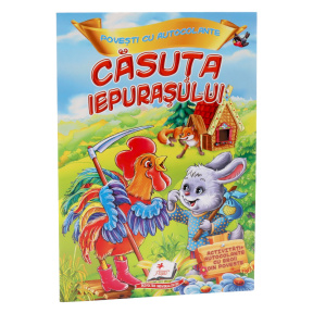 Povești cu autocolante. Căsuța iepurașului