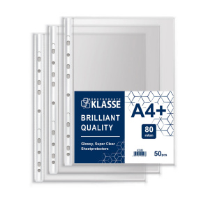 Файл A4 / 80мкм Klasse Super Clear (уп. 50 шт)