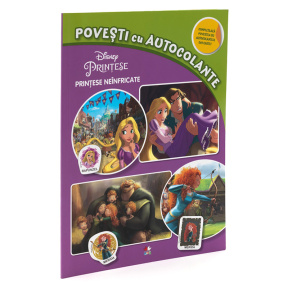 Prințese neînfricate. Povești cu autocolante