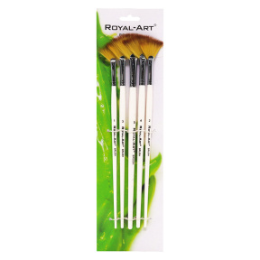 Set pensule, 5 buc Royal-Art, plate