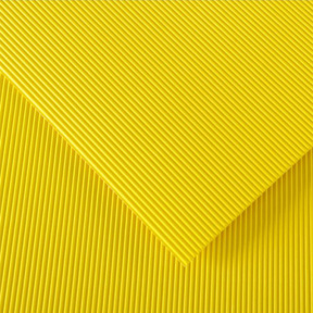 Картон цветной гофрированный Giallo 50x70см, 300гр