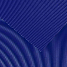 Картон цветной гофрированный Blu 50x70см, 300гр