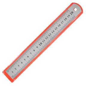 Линейка металлическая 20 см