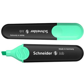 Текстмаркер SCHNEIDER JOB, пастель ментоловый, (по штучно)