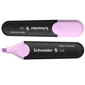 Текстмаркер SCHNEIDER JOB, пастель лавандовый, (по штучно)