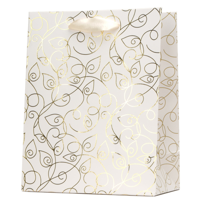Pungă de cadouri Ornamente 33x45,7x10,2 (mix 12 buc./pachet)