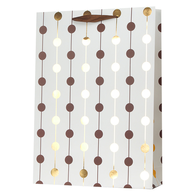 Pungă de cadouri Ornamente 33x45,7x10,2 (mix 12 buc./pachet)