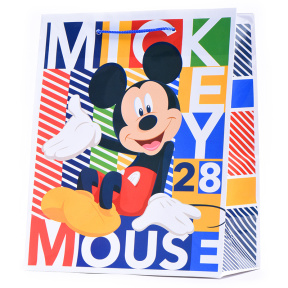 Пакет подарочный "Disney", (в миксе 24 шт.)