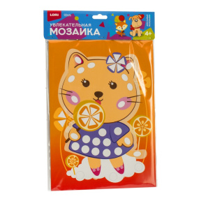 Увлекательная мозаика (набор большой) "Кошечка"