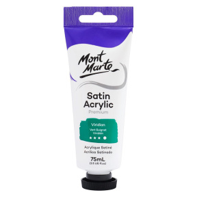 Краски Satin акрил 75 мл Viridian