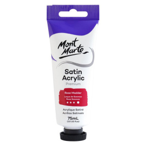 Краски Satin акрил 75 мл Rose Madder