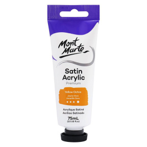 Краски Satin акрил 75 мл Yellow Ochre