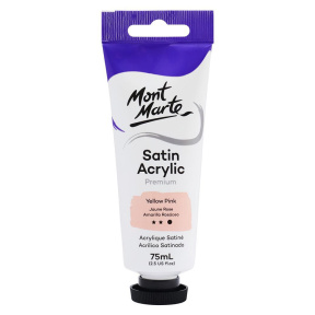 Краски Satin акрил 75 мл Yellow Pink