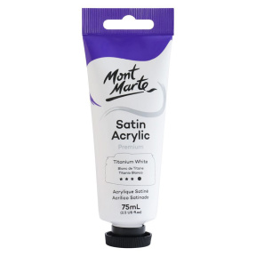 Краски Satin акрил 75 мл Titanium White