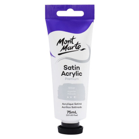 Краски Satin акрил 75 мл Silver