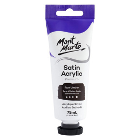 Краски Satin акрил 75 мл Raw Umber
