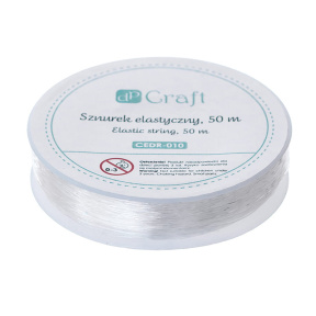 Ață elastică pentru mărgele 0,45mm 50m