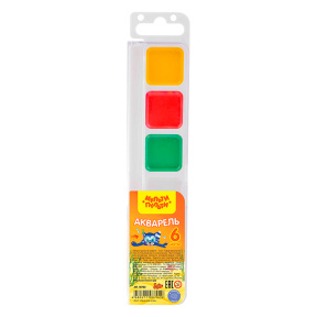 Acuarelă Multi-Pulti, din miere, 6 culori, fără pensulă