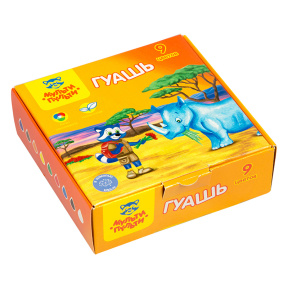 Guaşă Multi-Pulti, 9 culori, 20ml