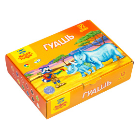 Guaşă Multi-Pulti, 12 culori, 20ml